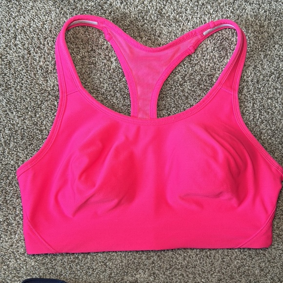 Hot Pink Active Sports Bra + Active Leggings Set - Picture 2 of 6